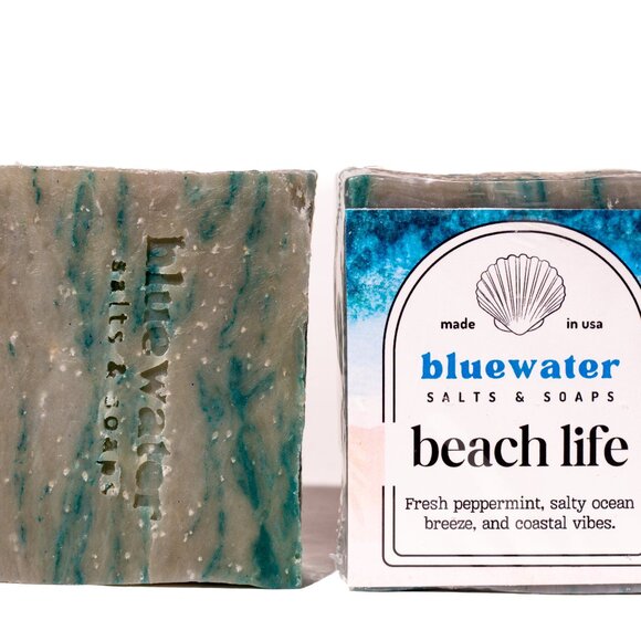 BEACH LIFE - Bluewater Body Wash Natural Soap (1 Body Bar) - Picture 2 of 6